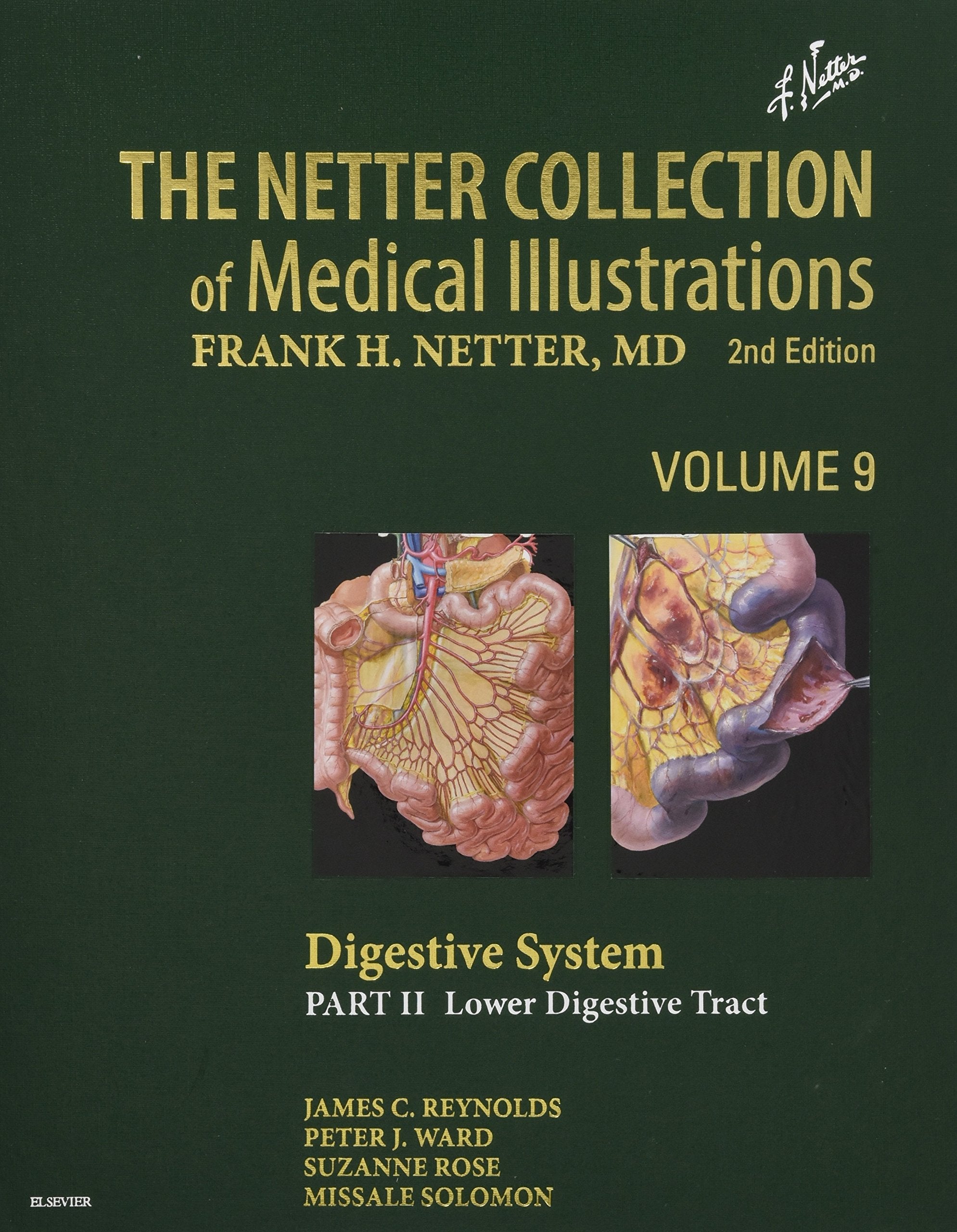 The Netter Collection Of Medical Illustrations: Digestive System: Part Ii  Lower Digestive Tract (Netter Green Book Collection)