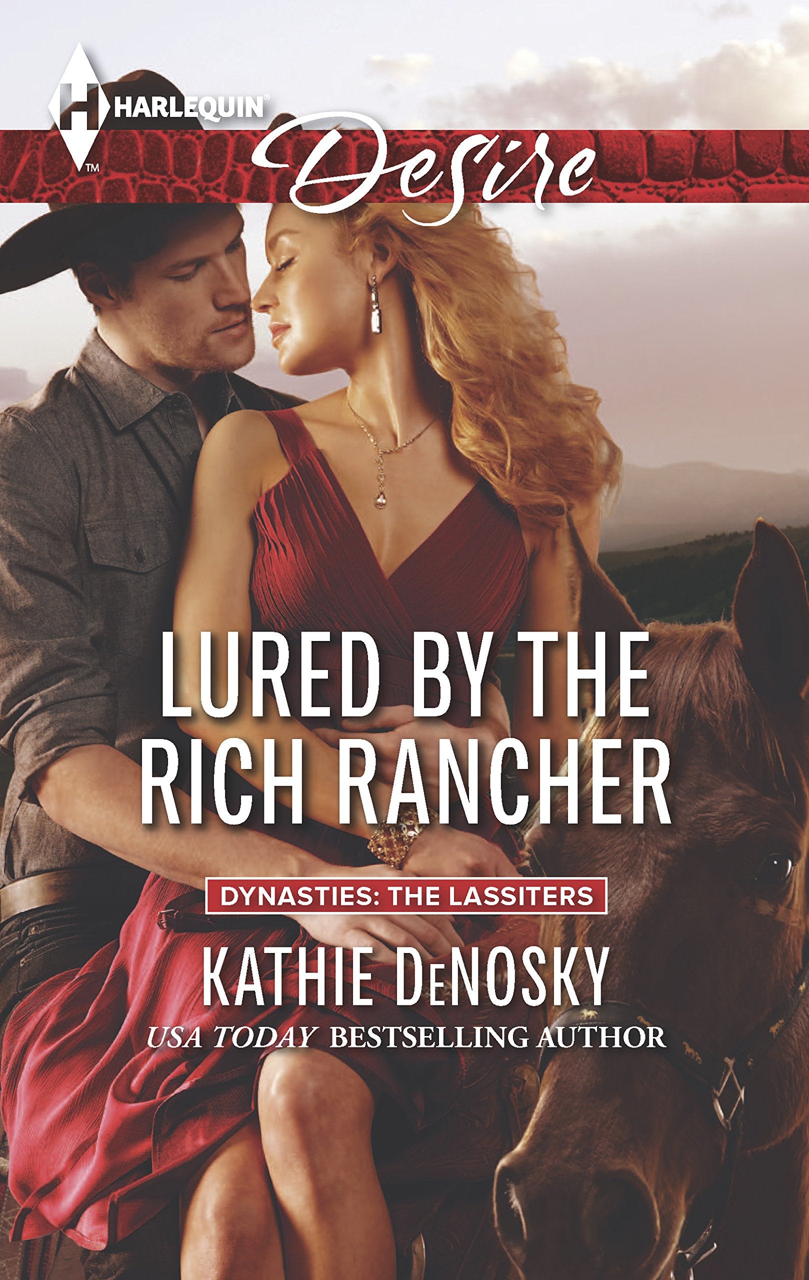 Lured by the Rich Rancher (Dynasties: The Lassiters),Used