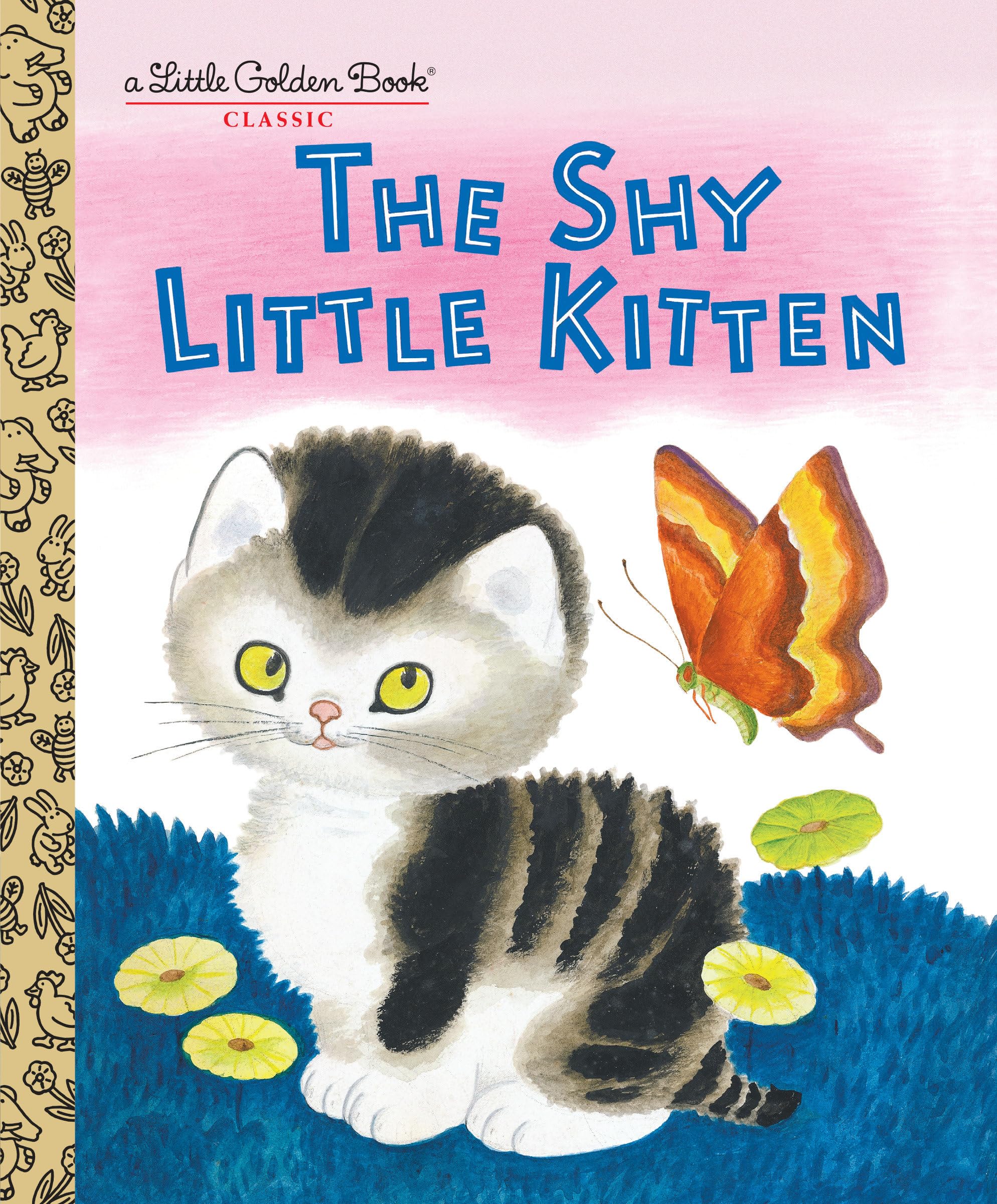 Golden Books The Shy Little Kitten - Multicolor Illustrated Children's Book