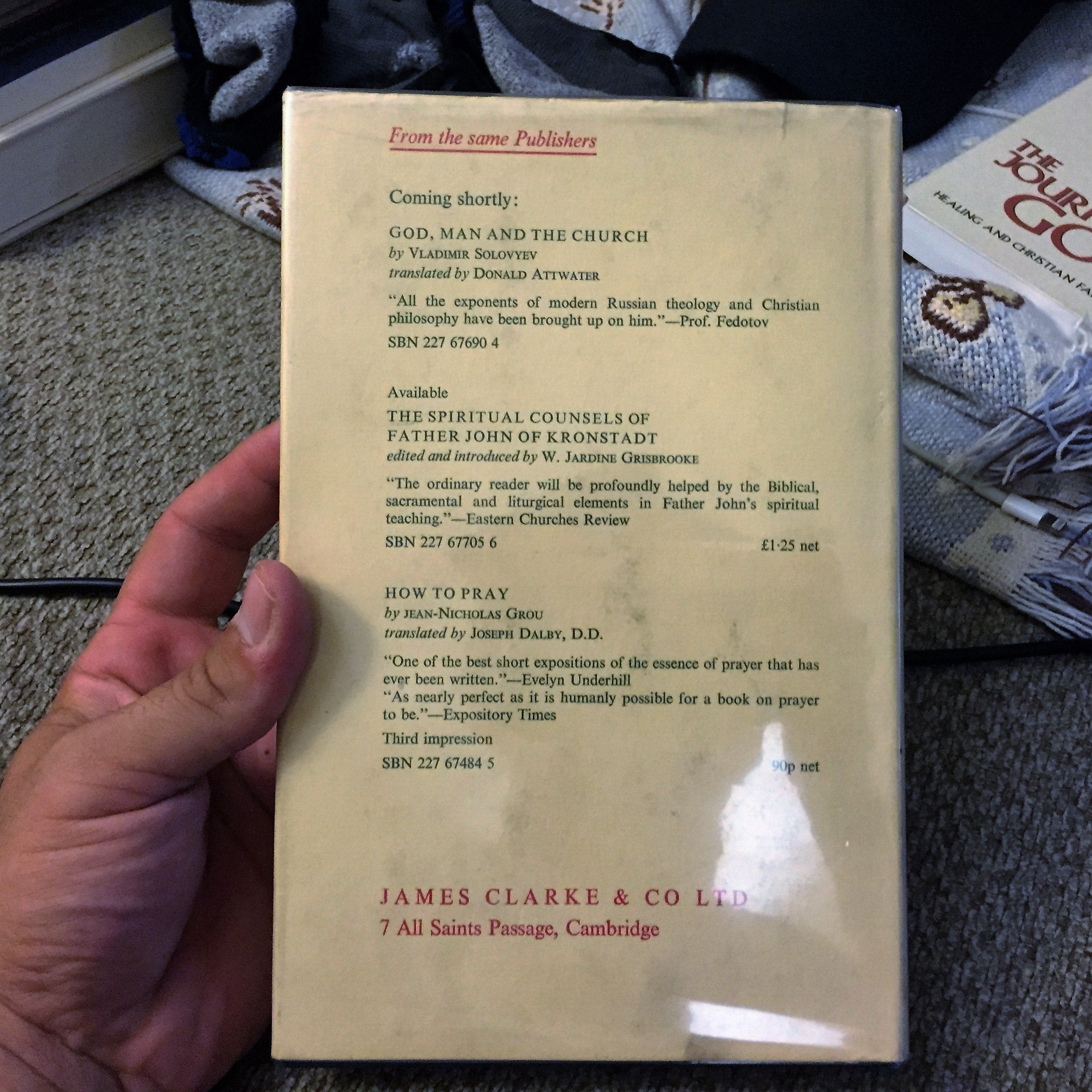 The Mystical Theology of the Eastern Church,Used