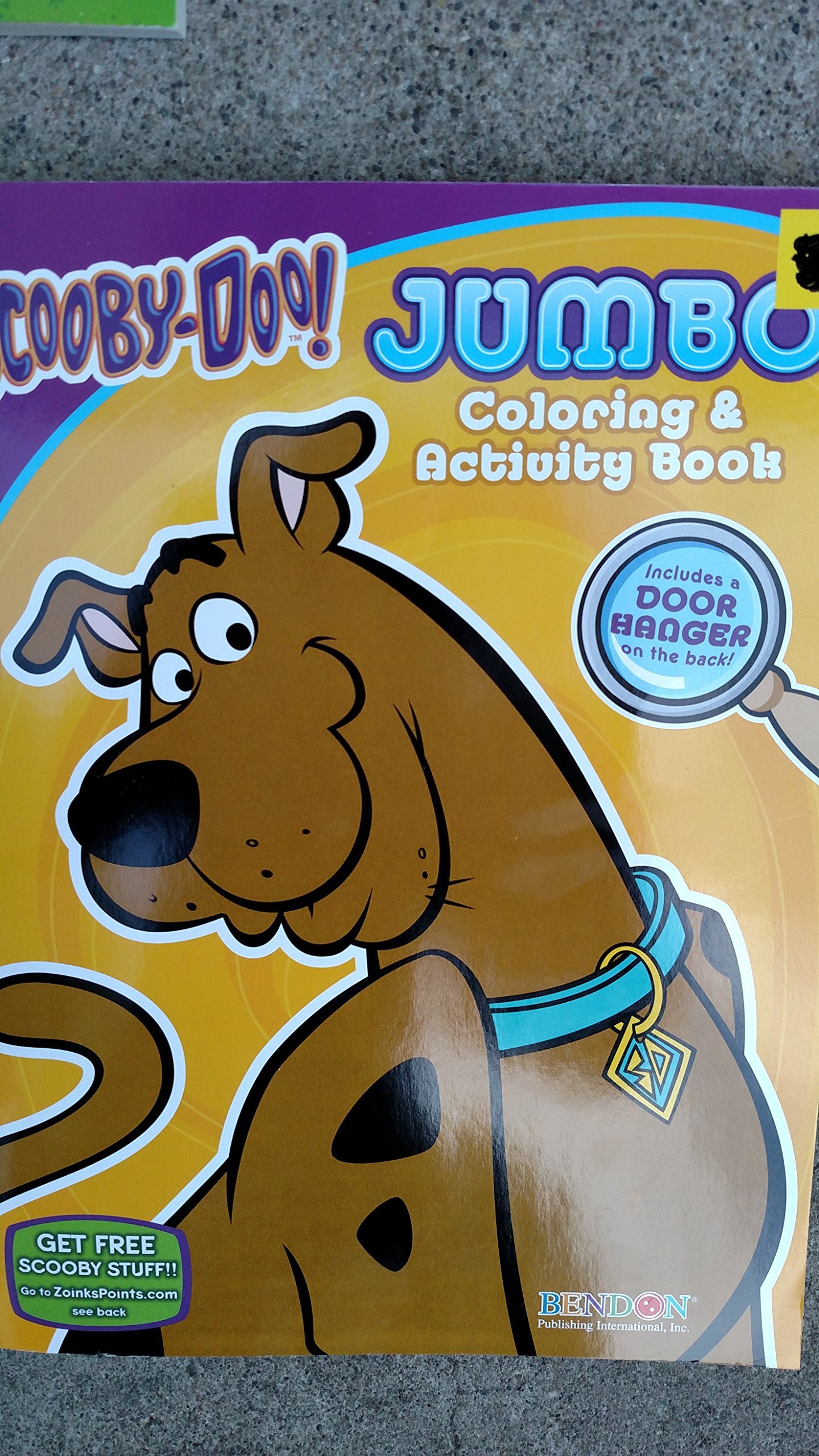 ScoobyDoo! Jumbo Coloring & Activity Book,Used