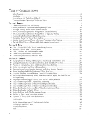 Teaching for Comprehending and Fluency: Thinking, Talking, and Writing About Reading, K8 (F&P Professional Books & Multi),Used