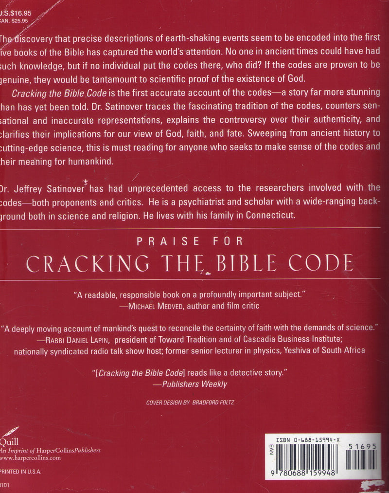 Cracking the Bible Code,Used