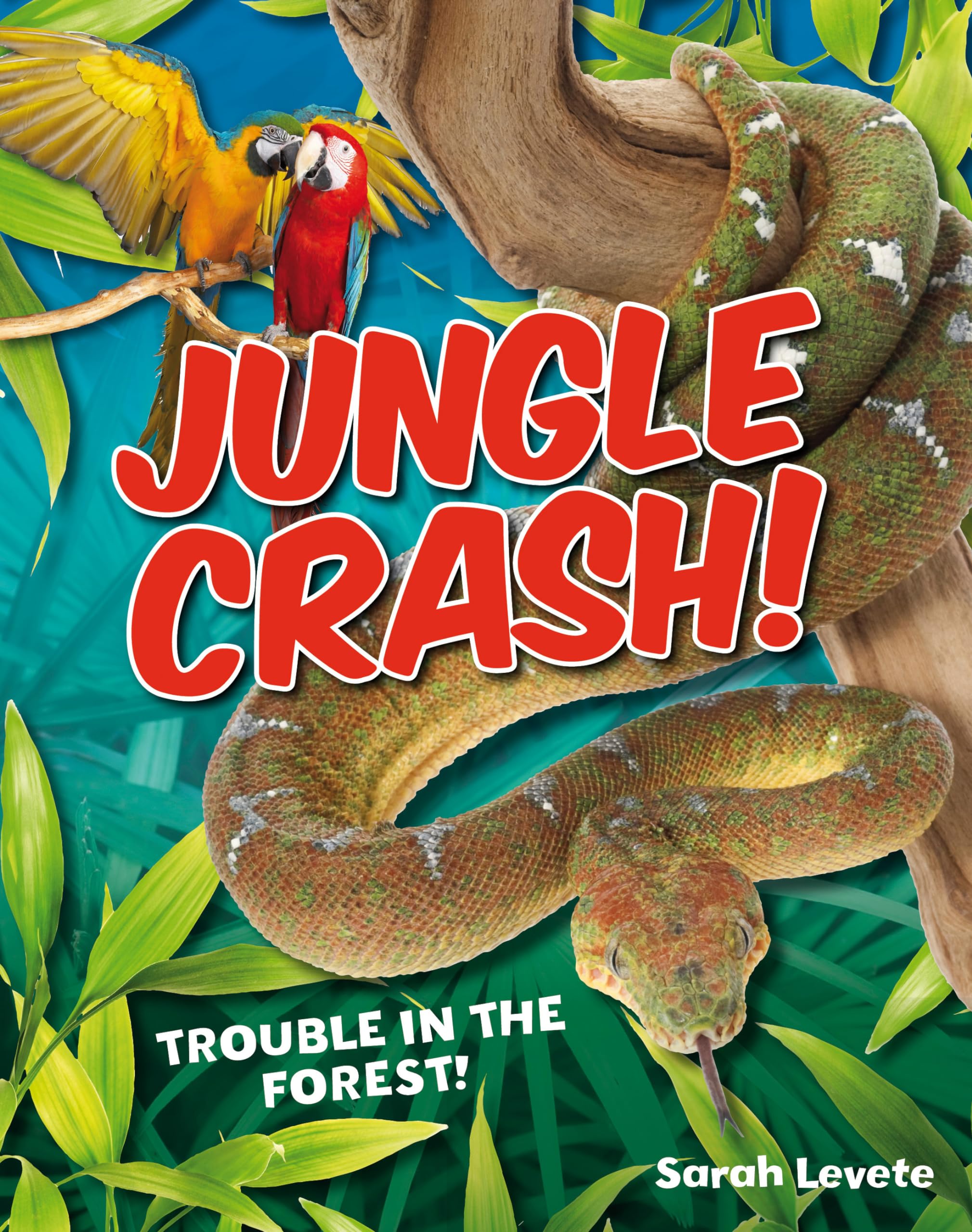 Jungle Crash! (White Wolves Nonfiction),Used