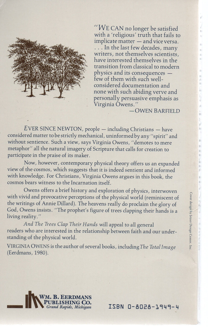 And the Trees Clap Their Hands: Faith, Perception and the New Physics,New