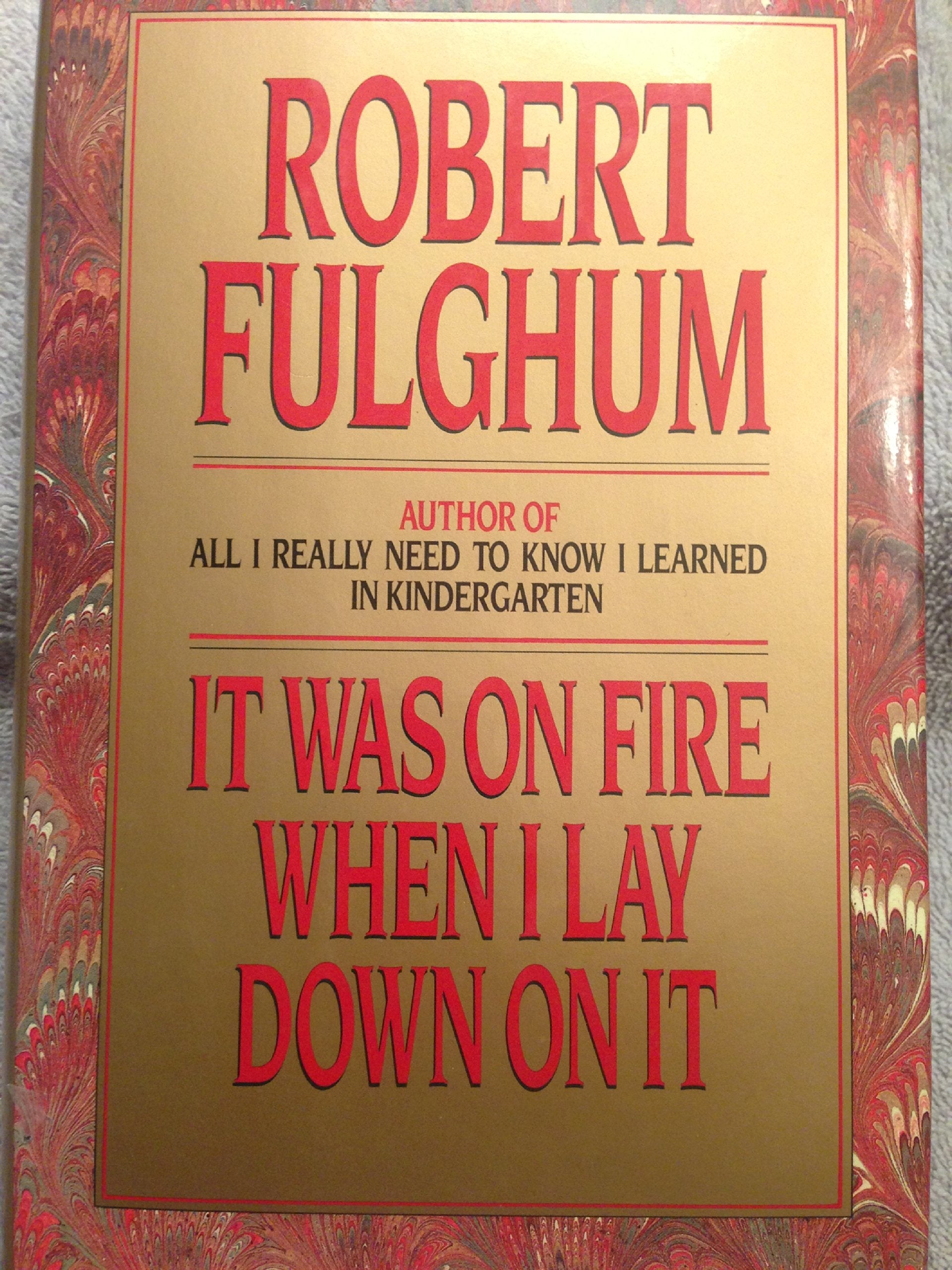 It Was On Fire When I Lay Down On It,Used