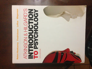 Atkinson & Hilgard'S Introduction To Psychology
