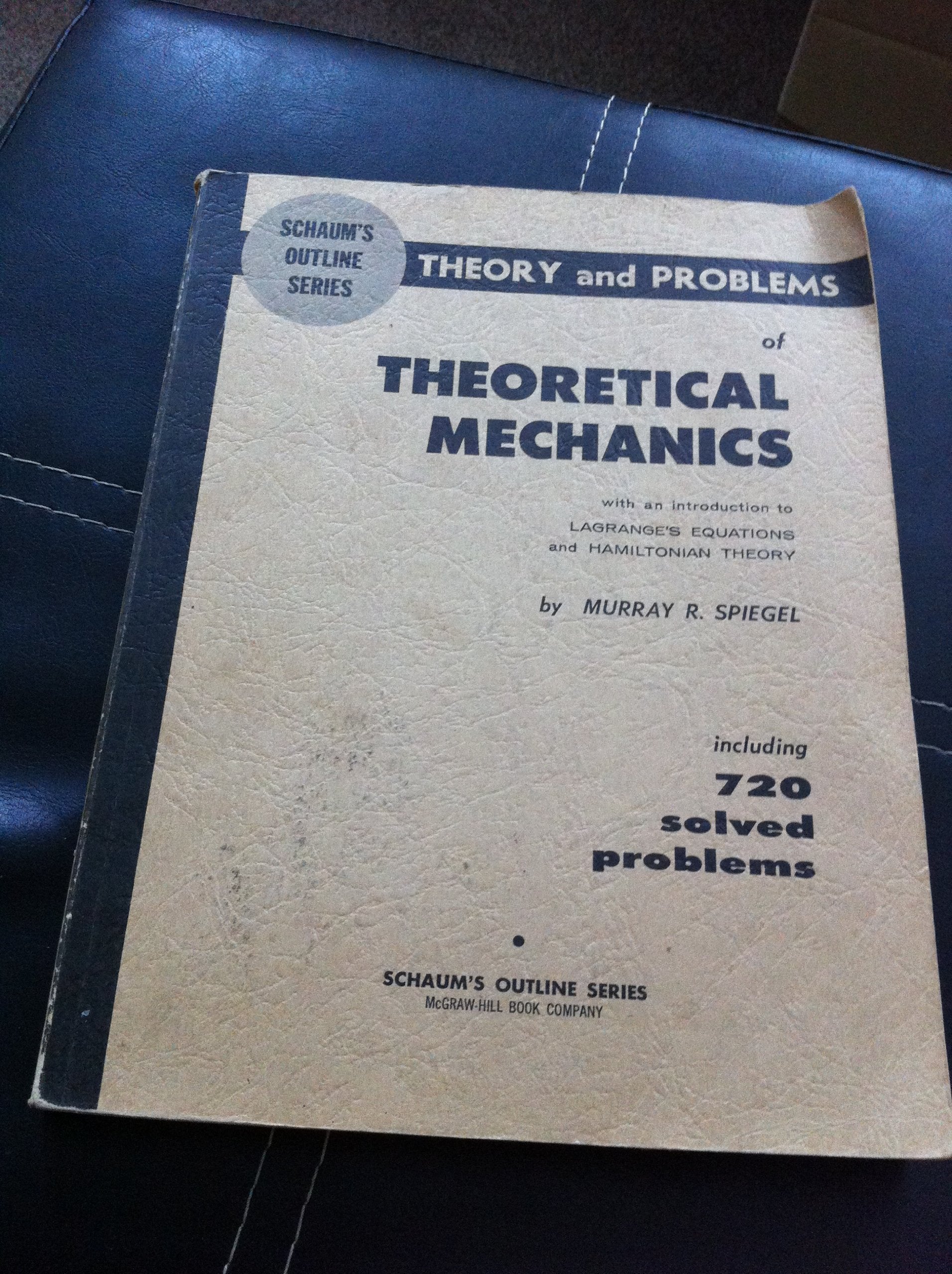 Schaum's Outline of Theory and Problems of Theoretical Mechanics,Used