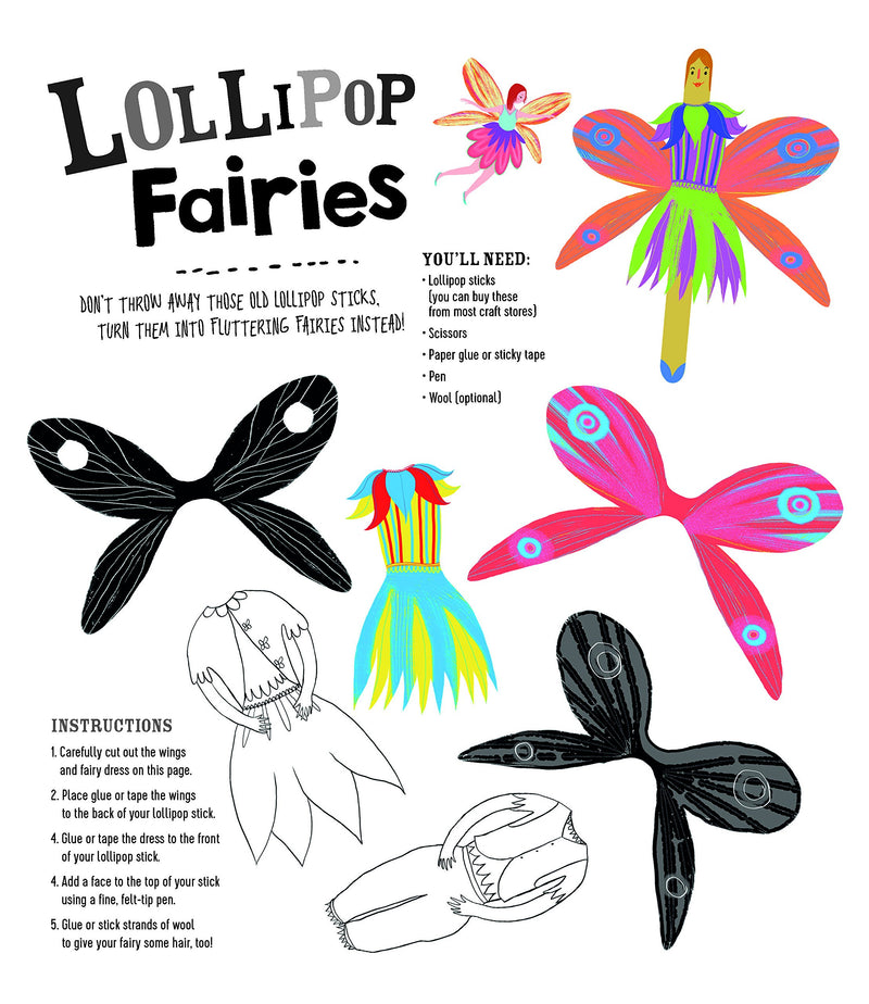 Enchanted Fairy Forests: Make It, Wear It, Send It, Show It! Over 25 Papercraft Projects for Kids Who Love Fairies, with 150 Sti,Used