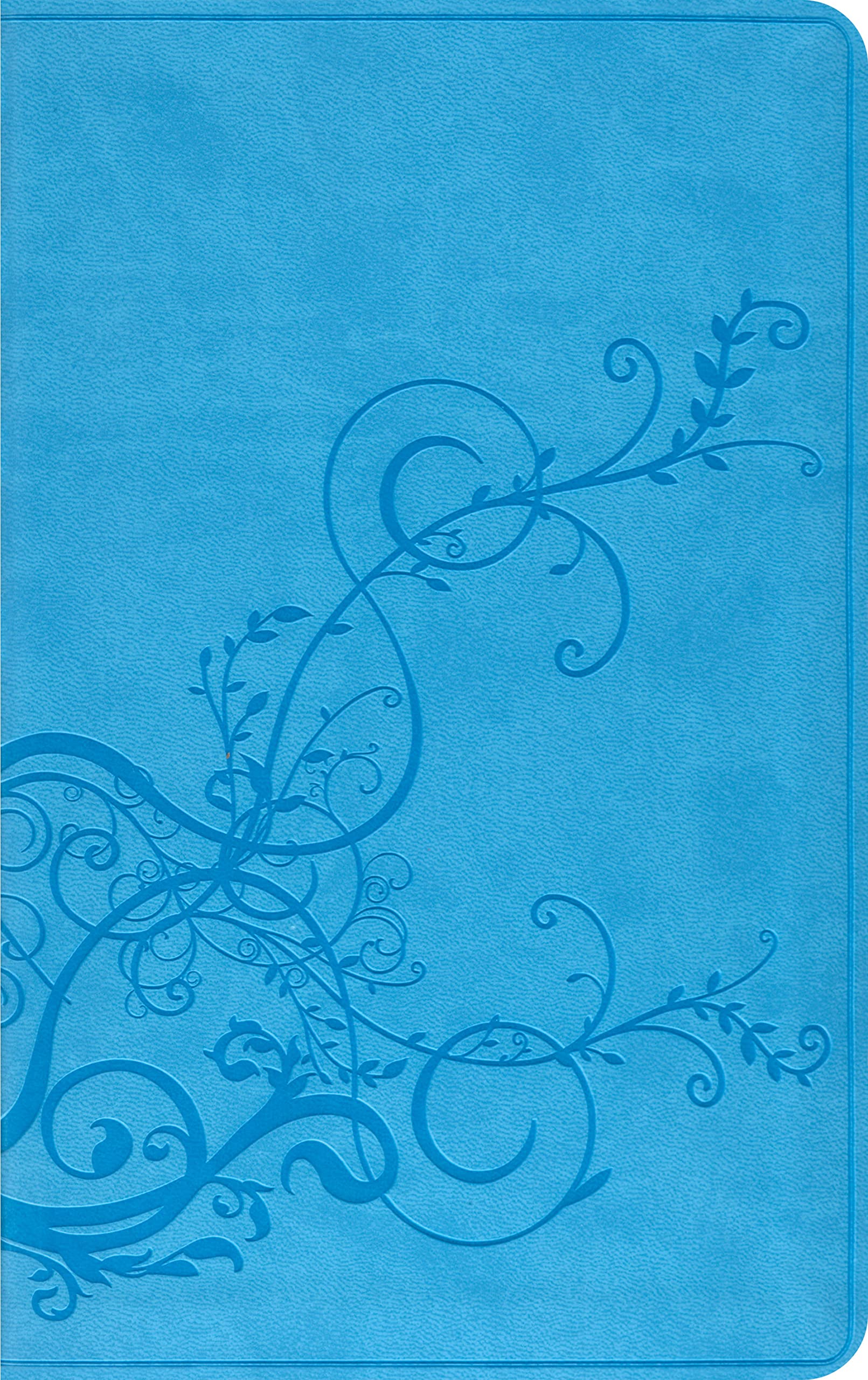 ESV Thinline Bible (TruTone, SkyBlue, Ivy Design),Used