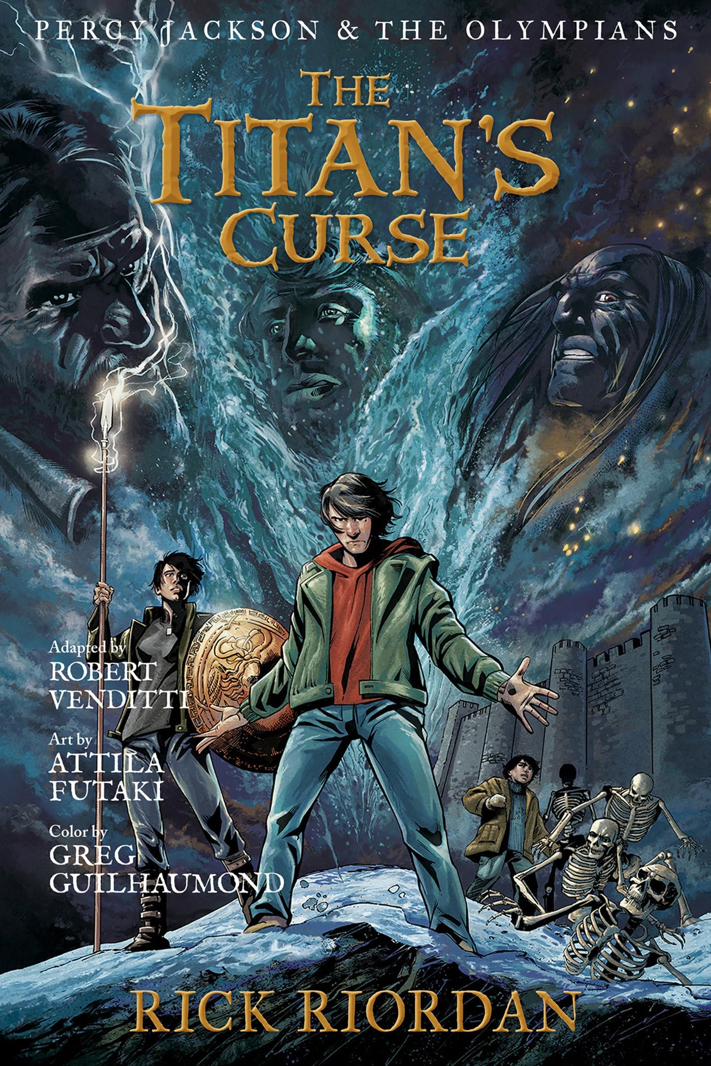 The Titan's Curse: The Graphic Novel (Percy Jackson and the Olympians Series, Book 3),Used