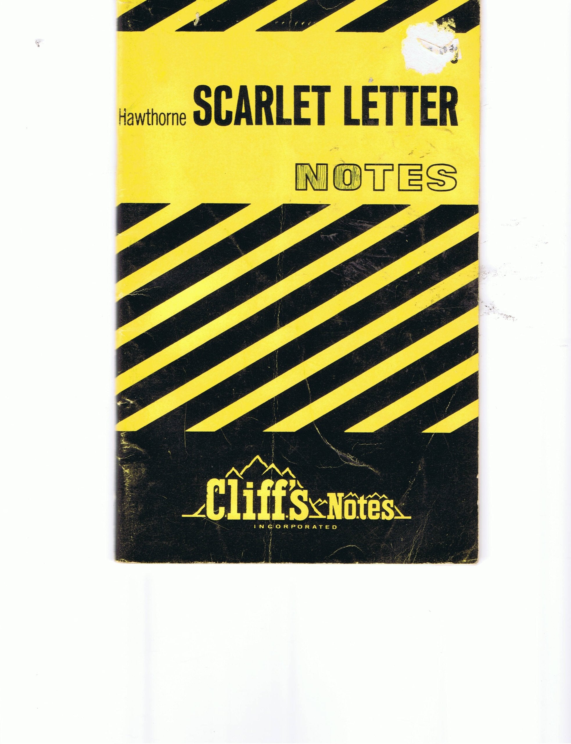 Hawthornes The Scarlet Letter (Cliffs Notes),New