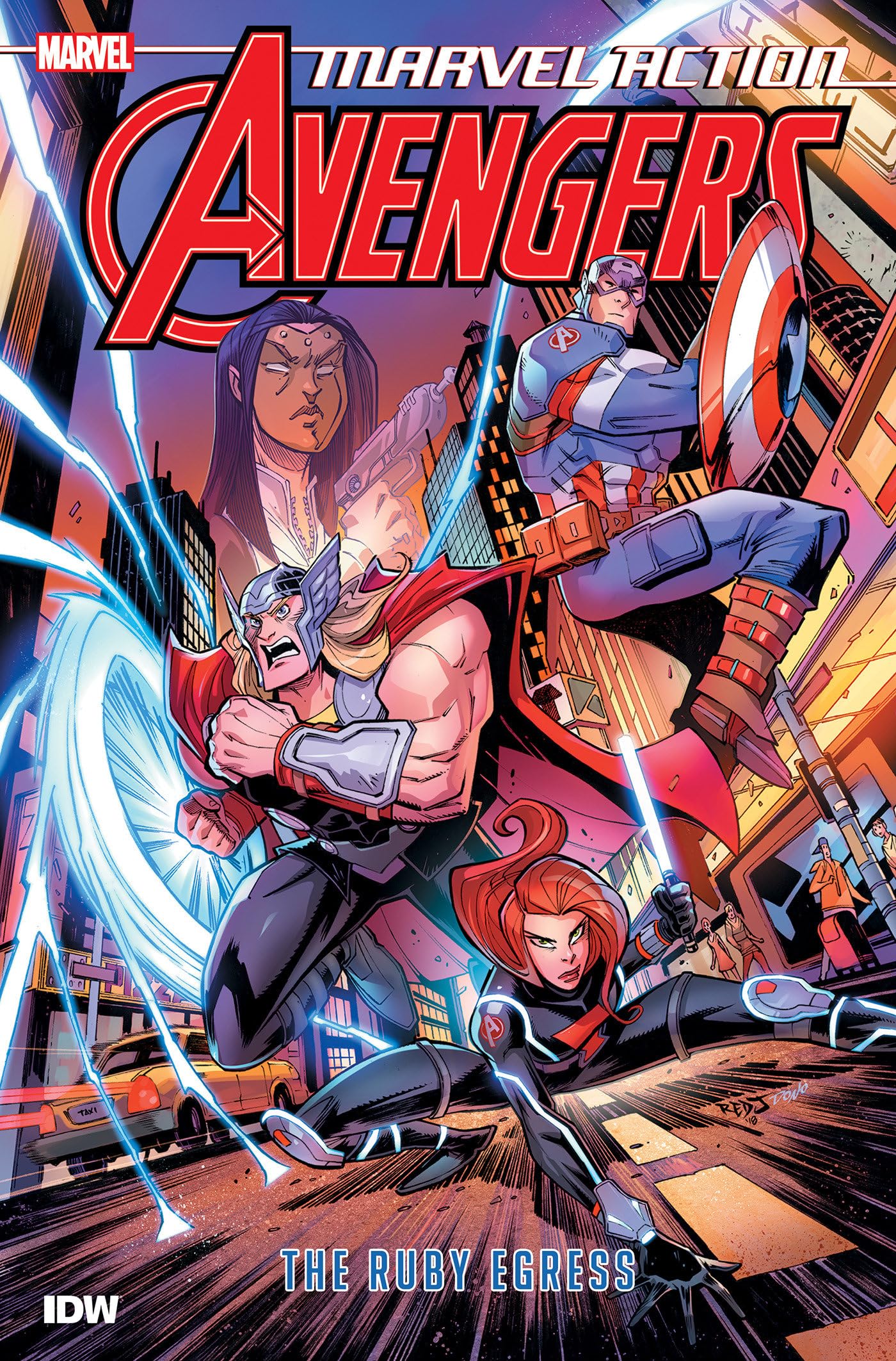 Marvel Action: Avengers: The Ruby Egress (Book Two),Used