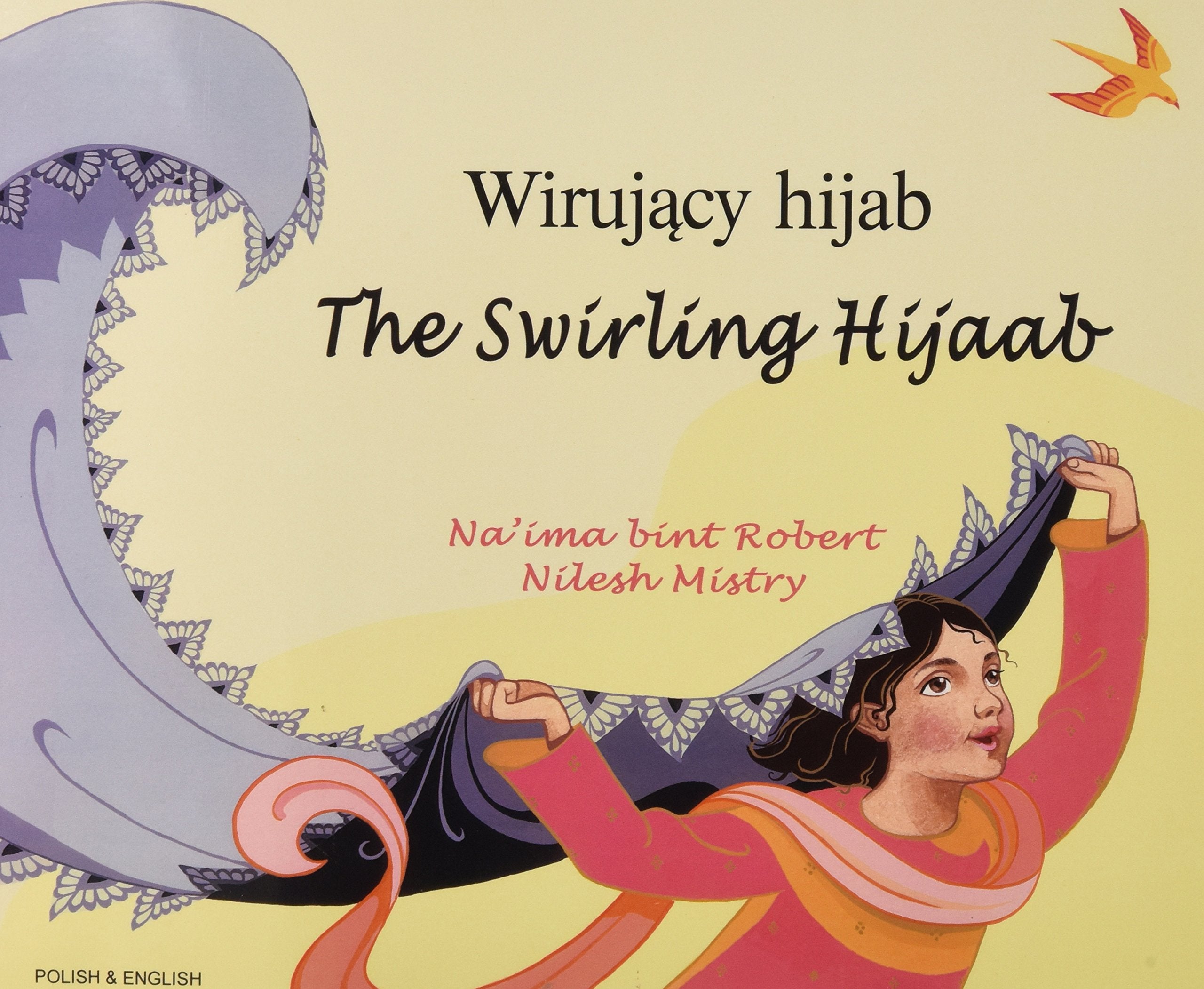 Swirling Hijaab in Polish and English,New