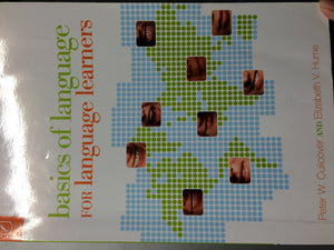 Basics Of Language For Language Learners,New