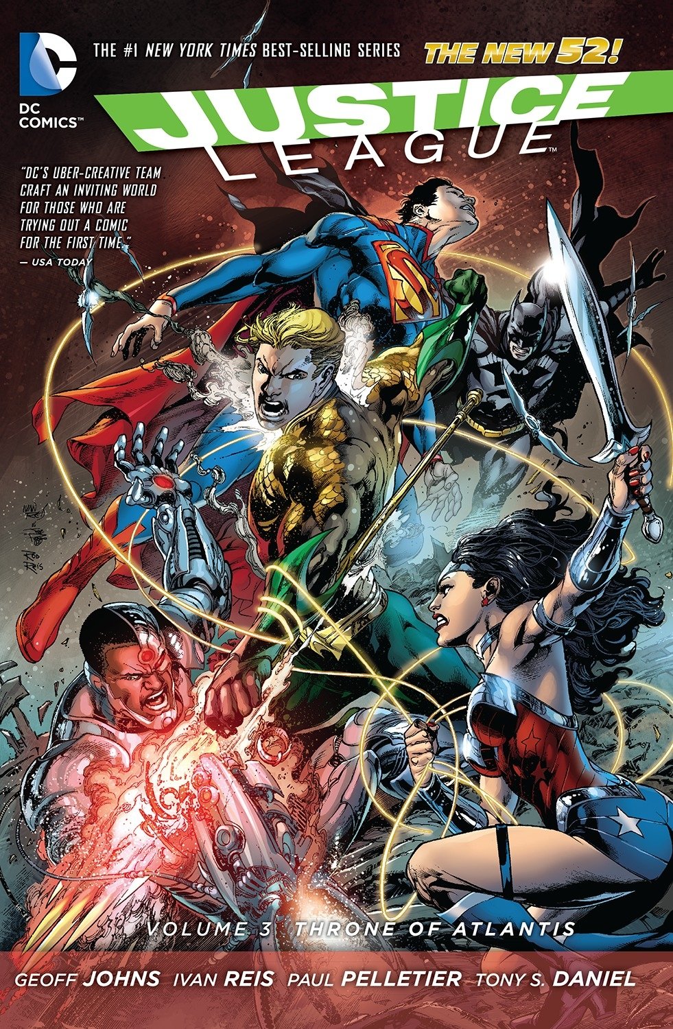 Justice League Vol. 3: Throne Of Atlantis (The New 52)