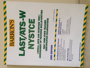 How to Prepare for the LAST/ATSW/NYSTCE (Barron's How to Prepare for the Last/AtsW),Used
