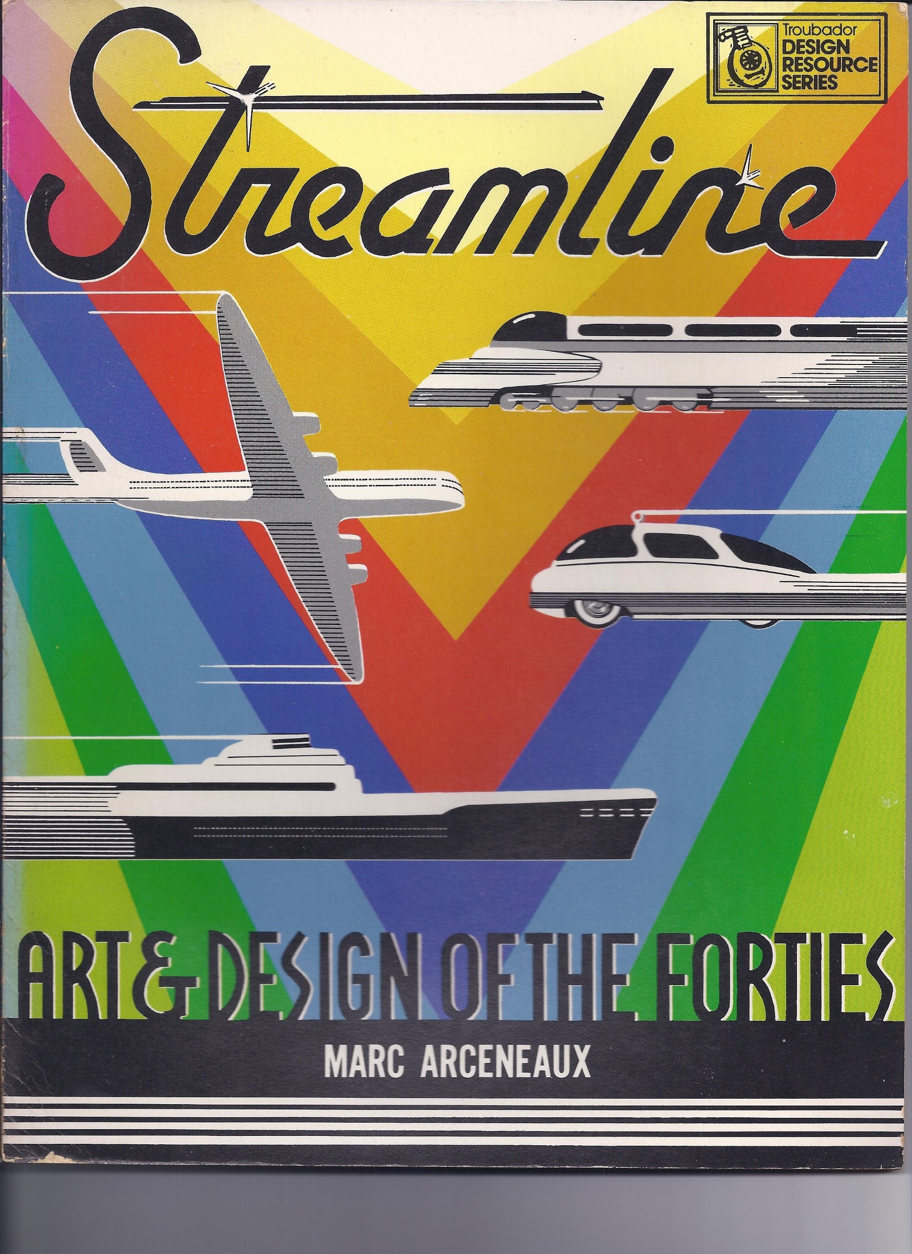 Streamline: Art and Design of the Forties (Design Resource Series),Used