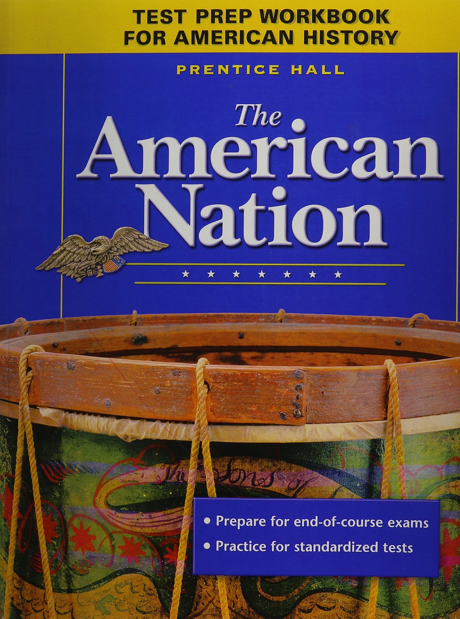 Test Prep Workbook For American History (The American Nation),New