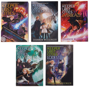 Keeper of the Lost Cities Collection Books 15 (Boxed Set): Keeper of the Lost Cities; Exile; Everblaze; Neverseen; Lodestar,Used