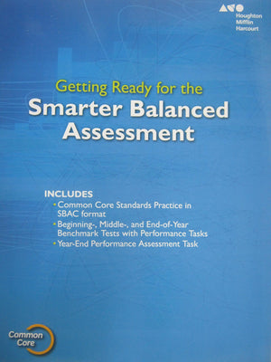SBAC Test Prep Student Edition Grade K (Go Math!)
