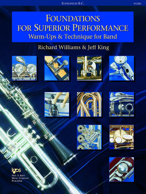 W32Bc  Foundations For Superior Performance  Euphonium B.C.-used