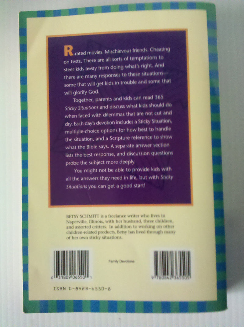 Sticky Situations: 365 Devotions for Kids and Families,Used