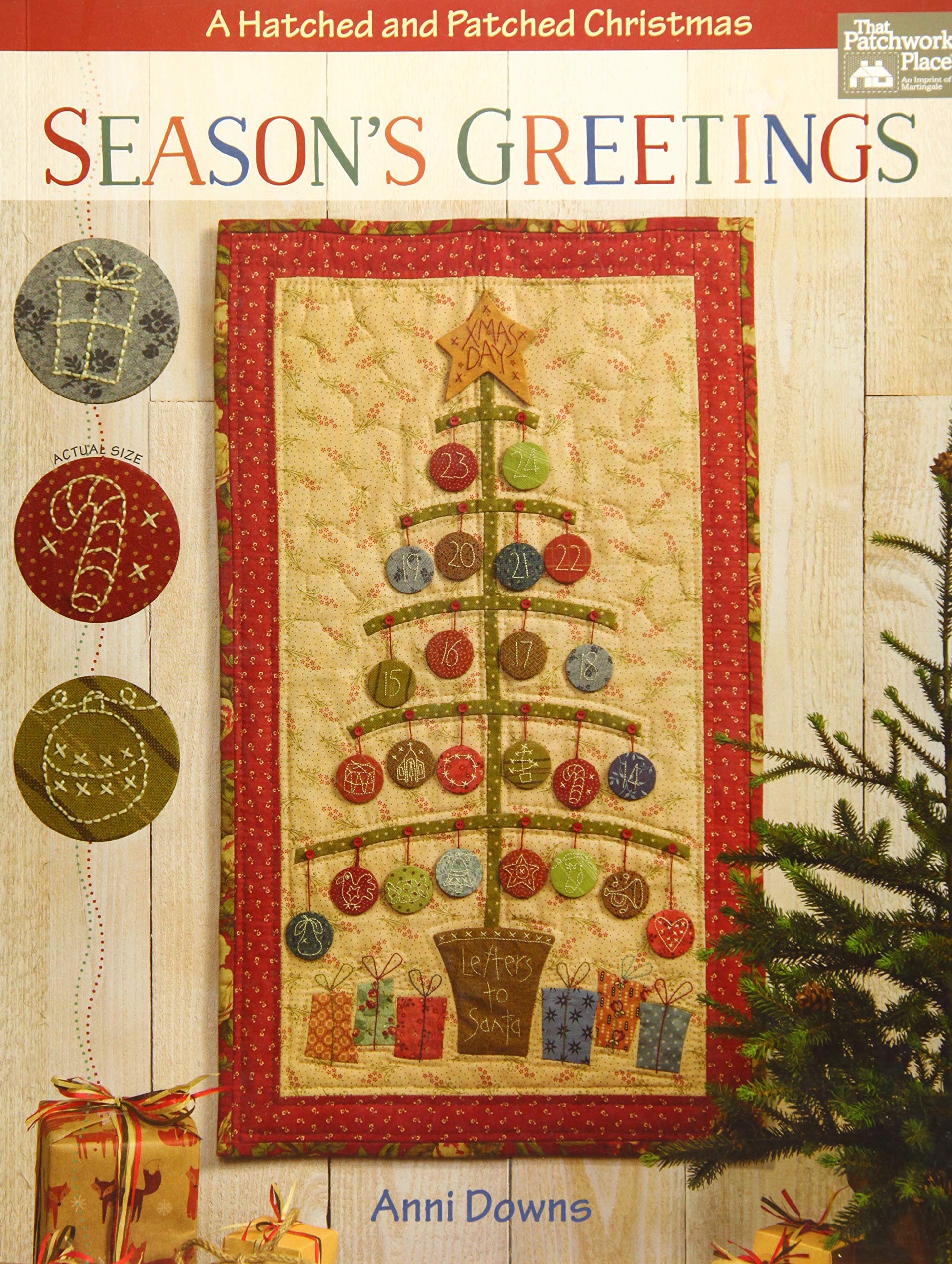 Season's Greetings: A Hatched and Patched Christmas,Used