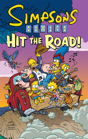 Simpsons Comics Hit the Road! (Simpsons Comic Compilations),Used