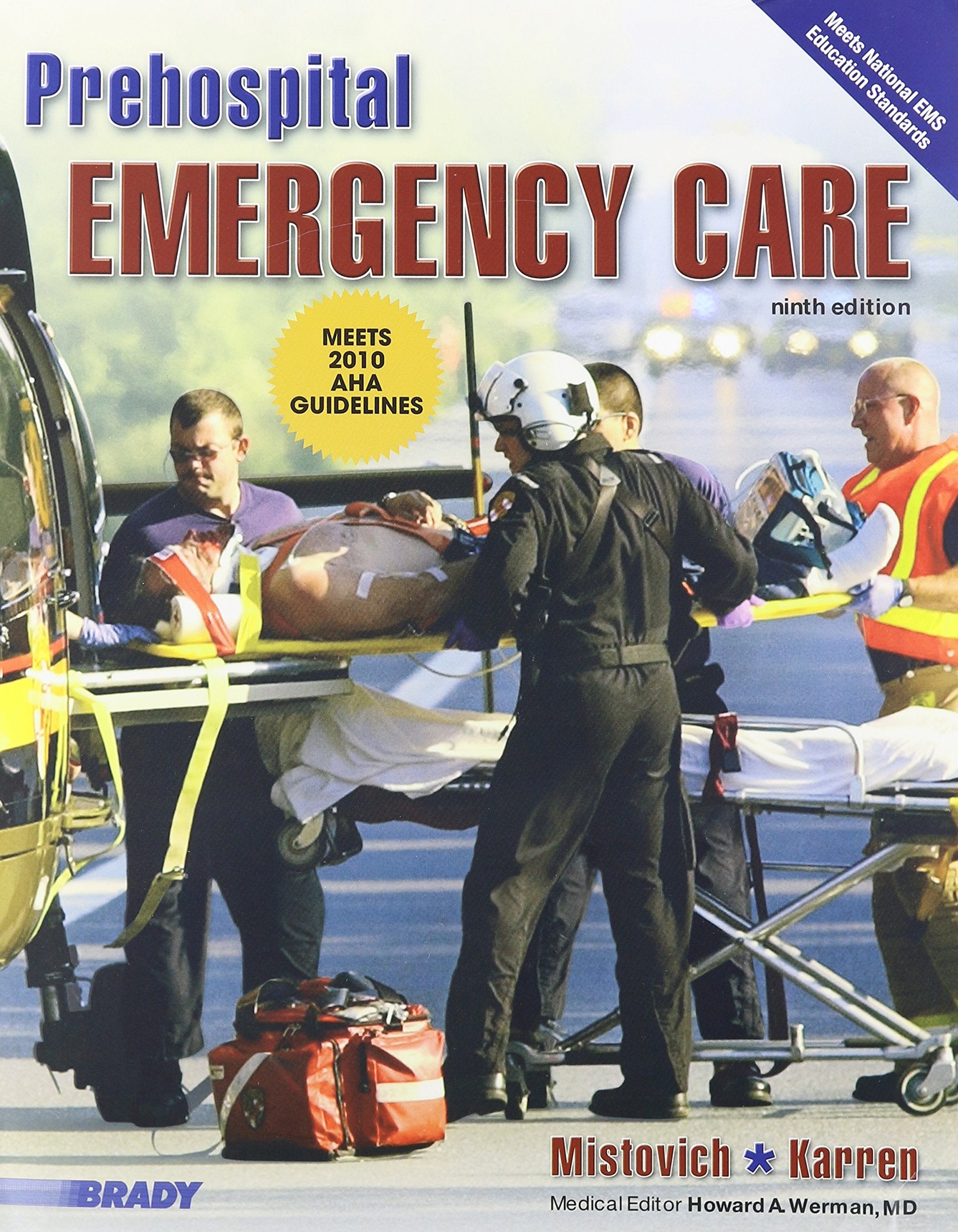 Prehospital Emergency Care 9th Edition with Workbook,Used