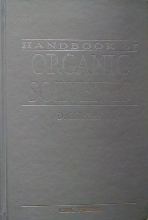 Handbook Of Organic Solvents,New