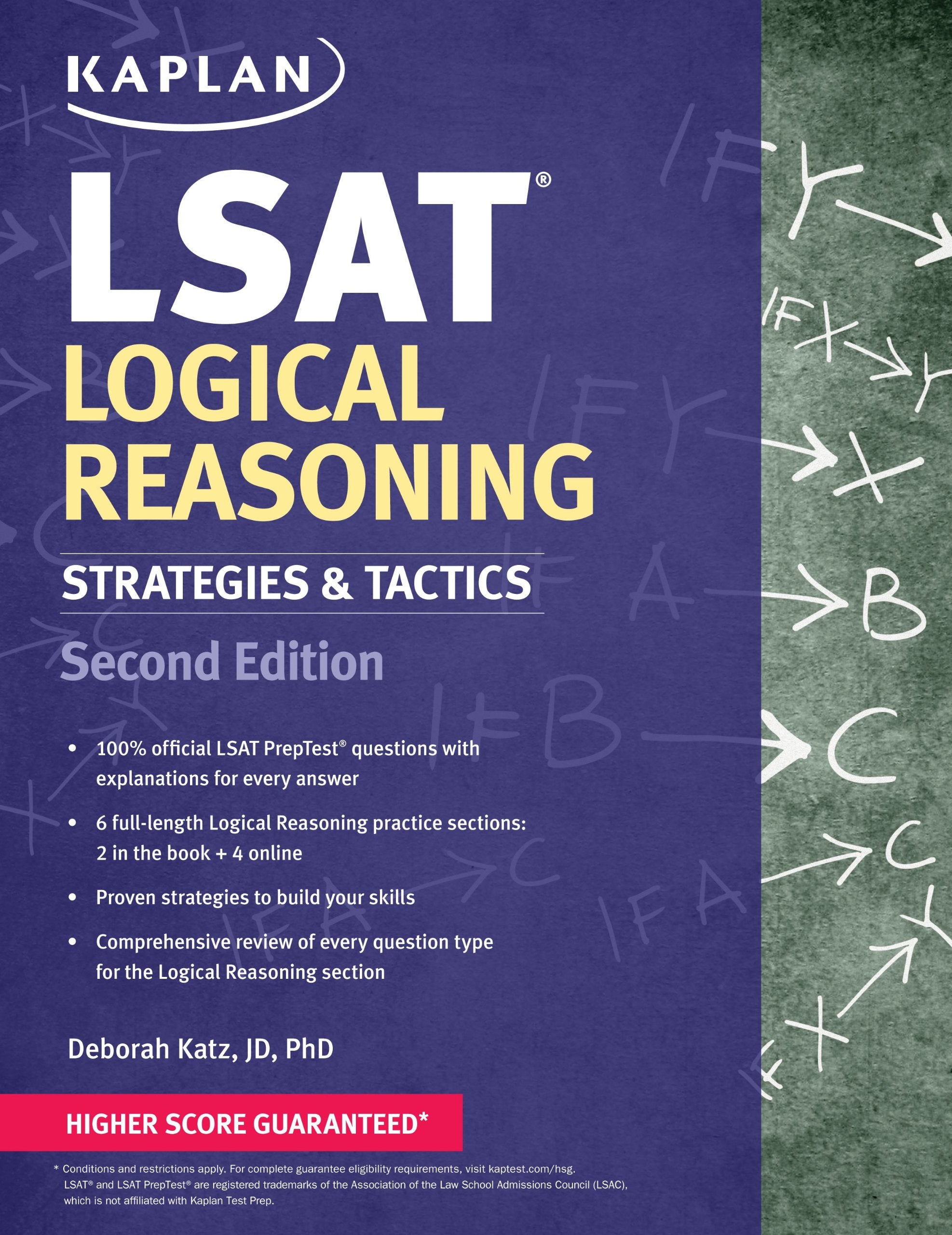 Kaplan LSAT Logical Reasoning Strategies & Tactics (Kaplan Test Prep),Used