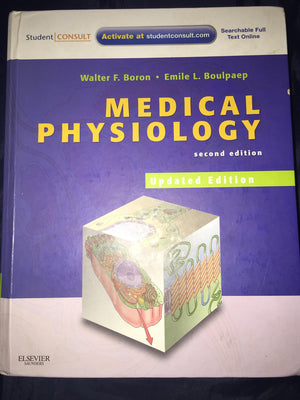 Medical Physiology, 2e Updated Edition: with STUDENT CONSULT Online Access (MEDICAL PHYSIOLOGY (BORON)),Used