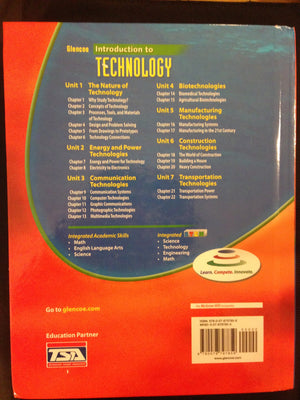Introduction to Technology, Student Edition,Used