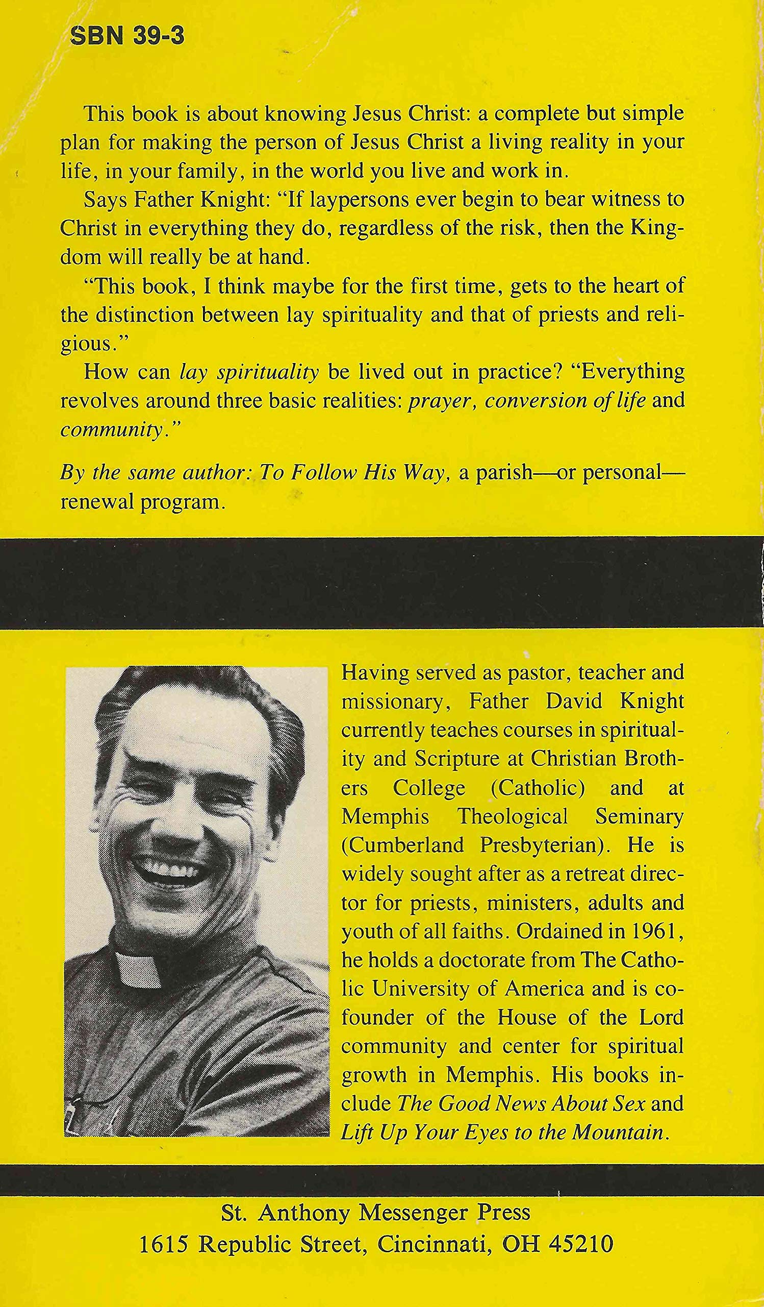 His Way: An Everyday Plan for Following Jesus,New