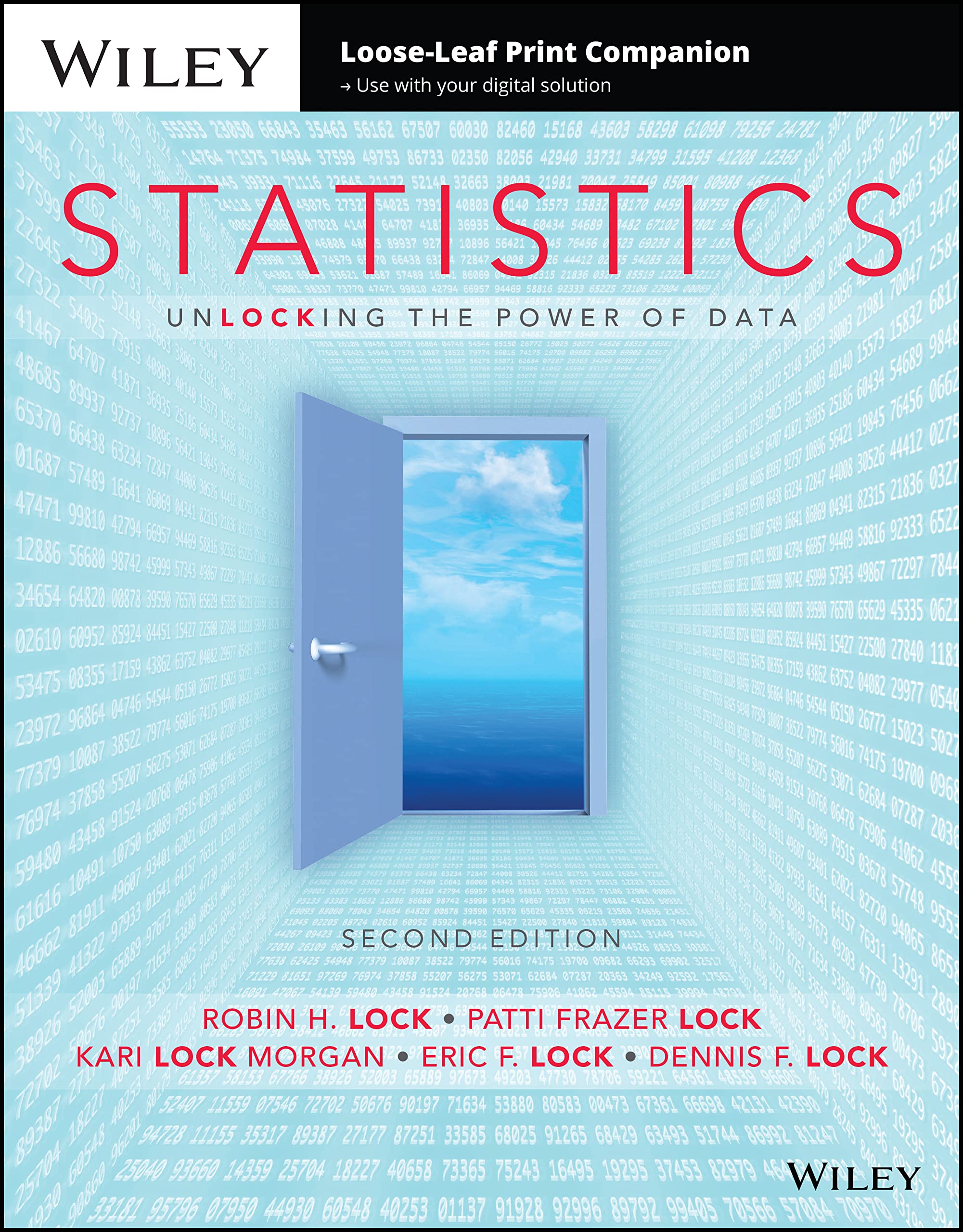 Statistics, Looseleaf Print Companion: Unlocking the Power of Data  no Wileyplus,Used