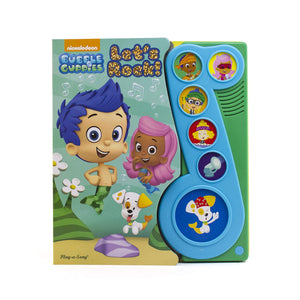 Nickelodeon Bubble Guppies  Let's Rock! Little Music Note Sound Book  PI Kids,Used