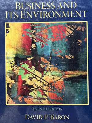 Business And Its Environment,New