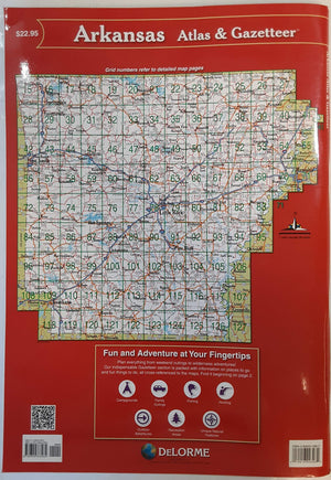 Delorme Arkansas Atlas-used