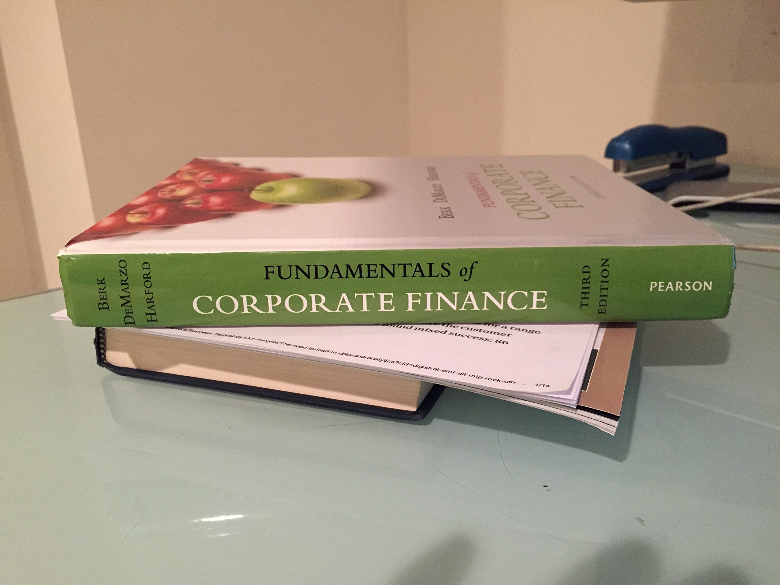 Fundamentals Of Corporate Finance (3Rd Edition) (Pearson Series In Finance),New