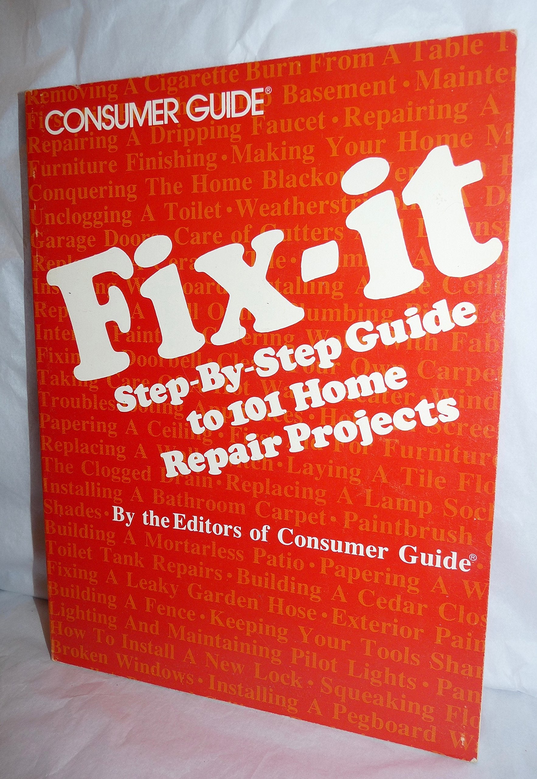 Consumer guide fixit,Used