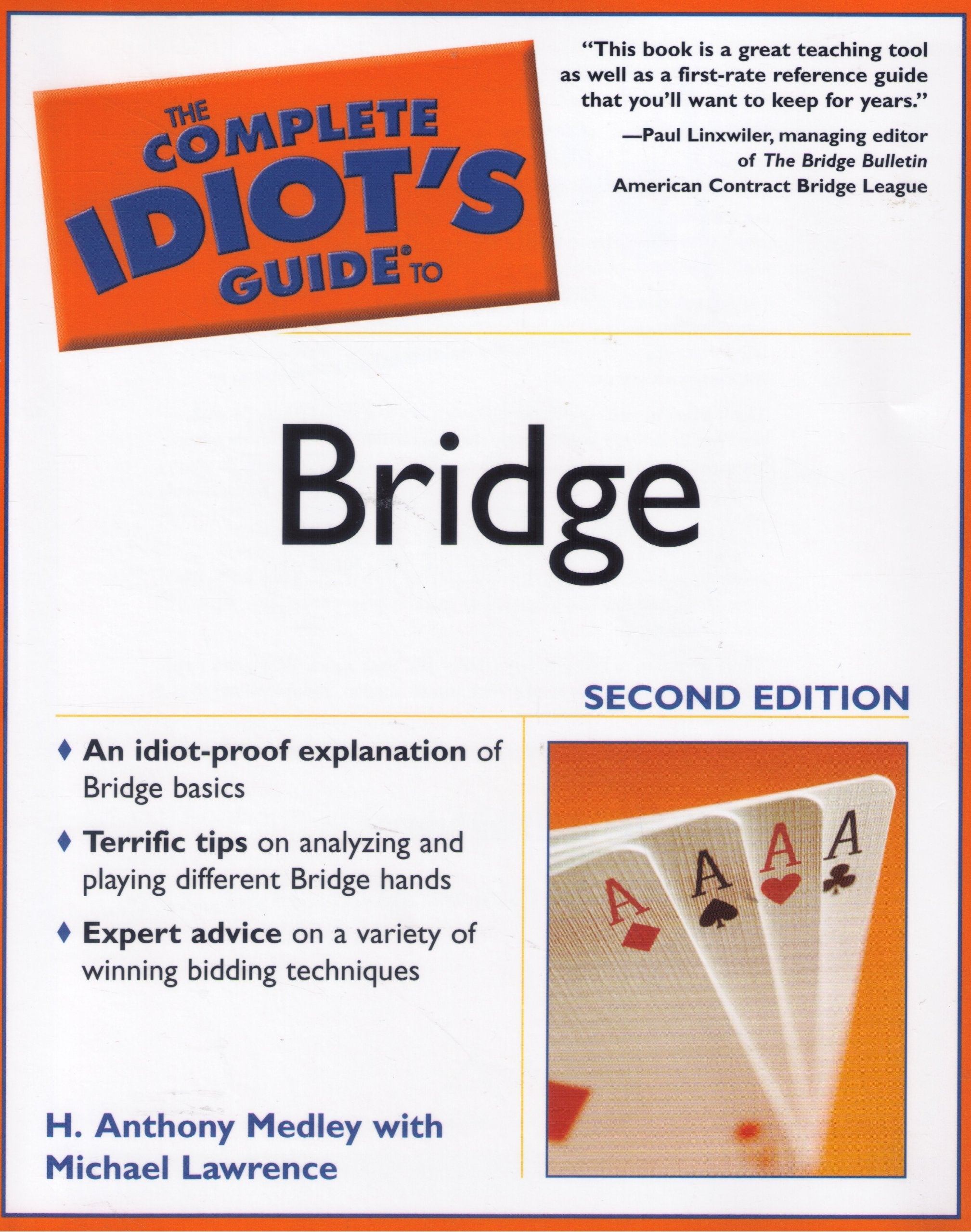 The Complete Idiot's Guide to Bridge, 2nd Edition,Used