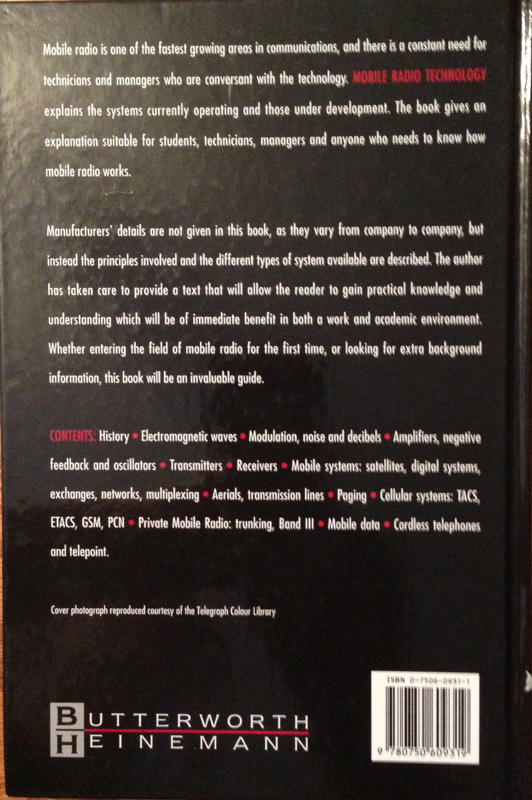 Mobile Radio Technology,Used