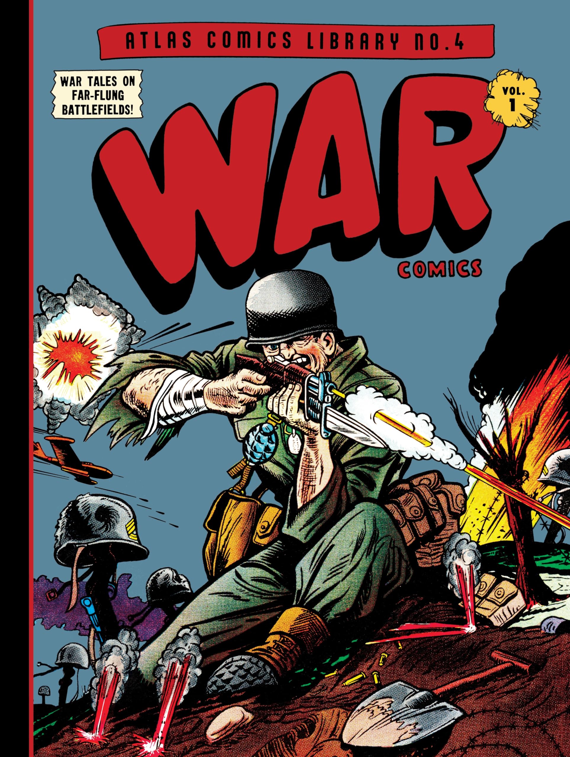 The Atlas Comics Library No. 4: War Comics Vol. 1 (The Fantagraphics Atlas Comics Library),New