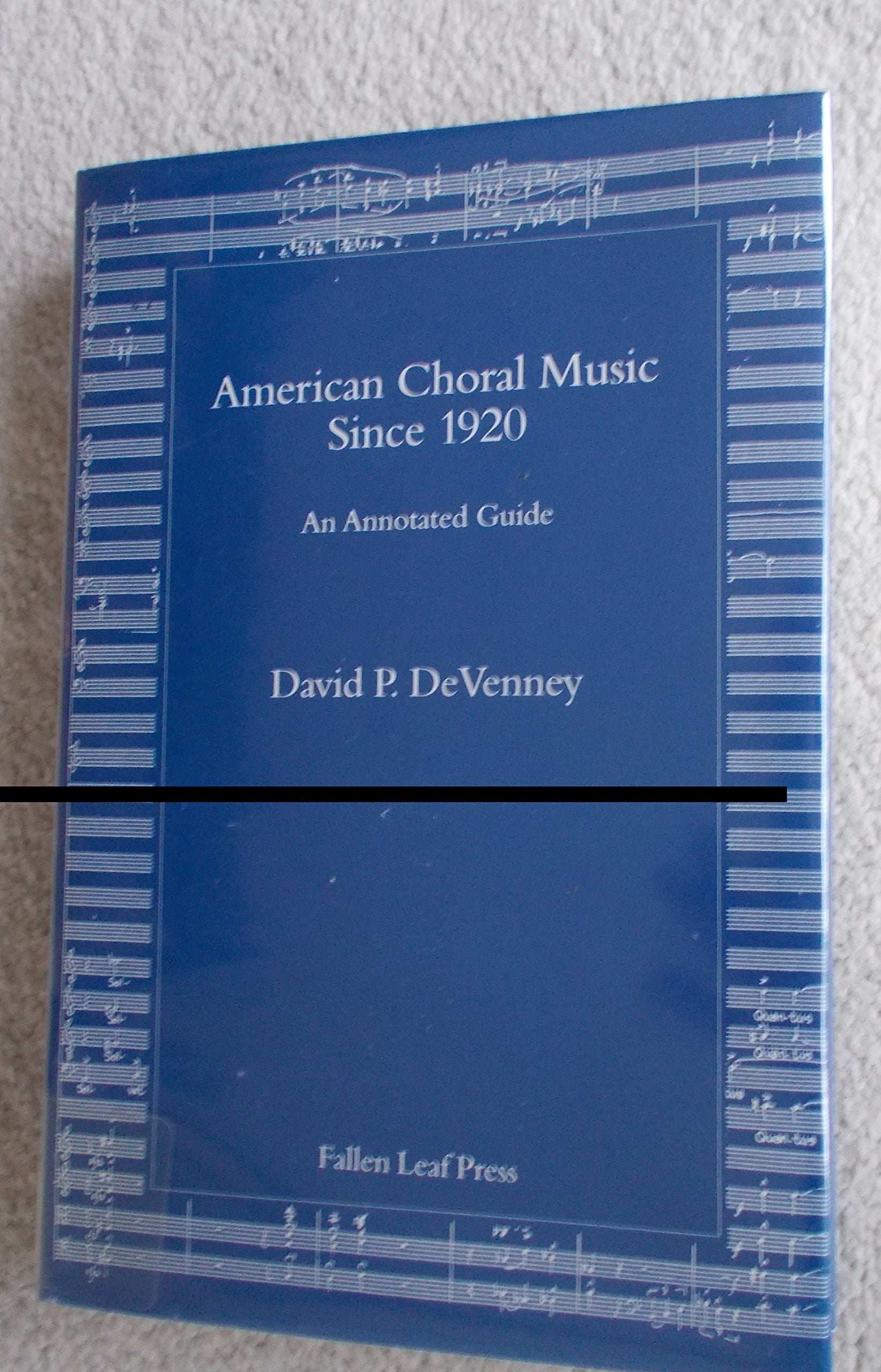 American Choral Music Since 1920,Used