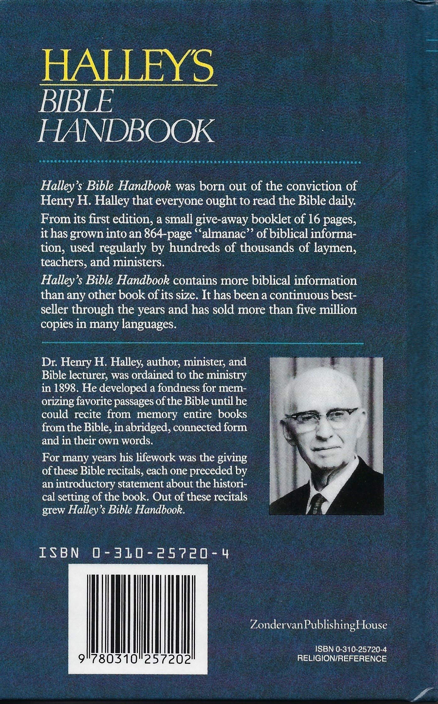 Halley's Bible Handbook: An Abbreviated Bible Commentary (Bible Handbook Series),Used