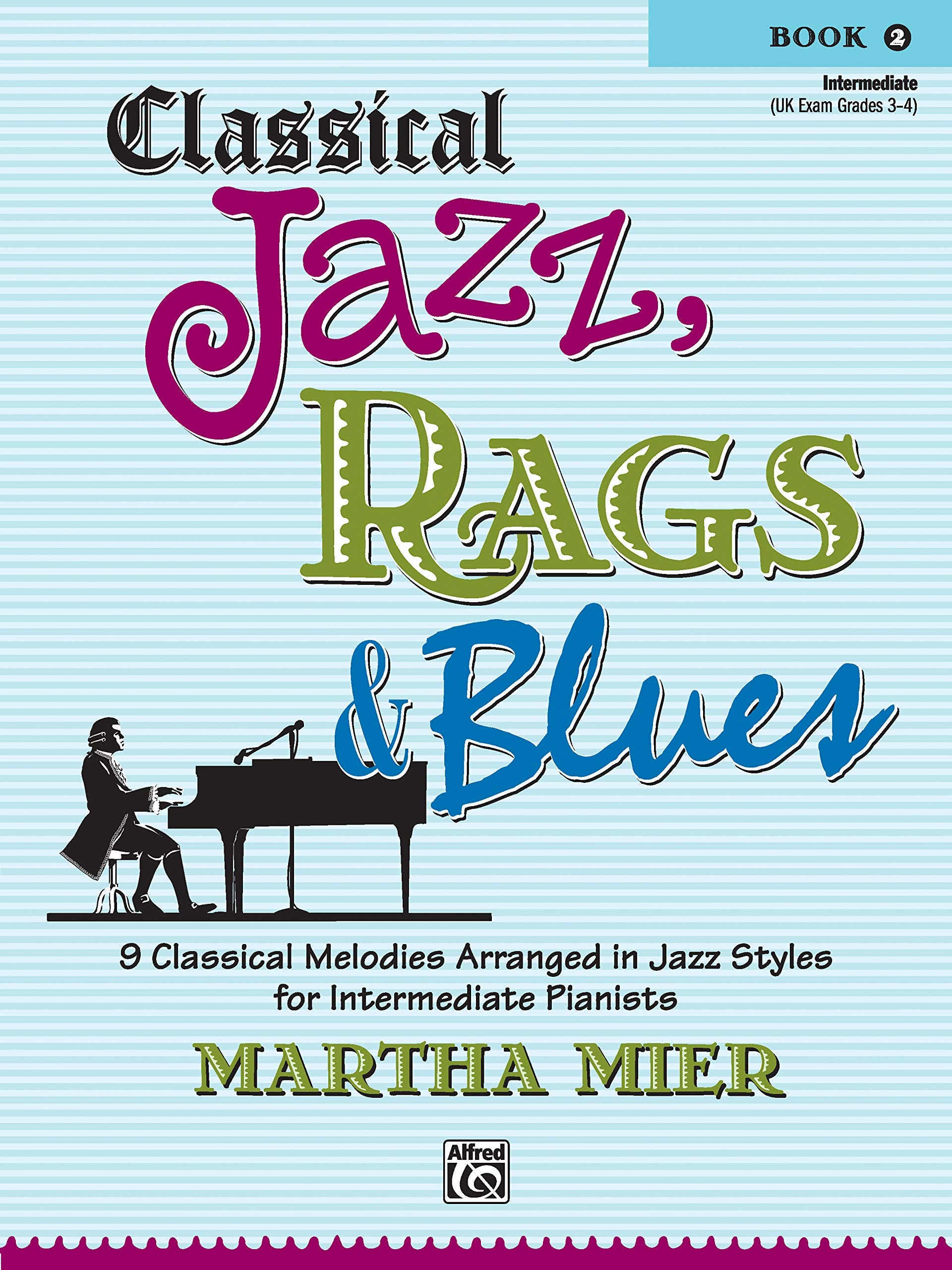 Classical Jazz, Rags & Blues Book 2,Used