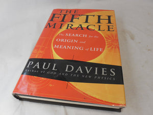 The Fifth Miracle: The Search for the Origin and Meaning of Life,Used