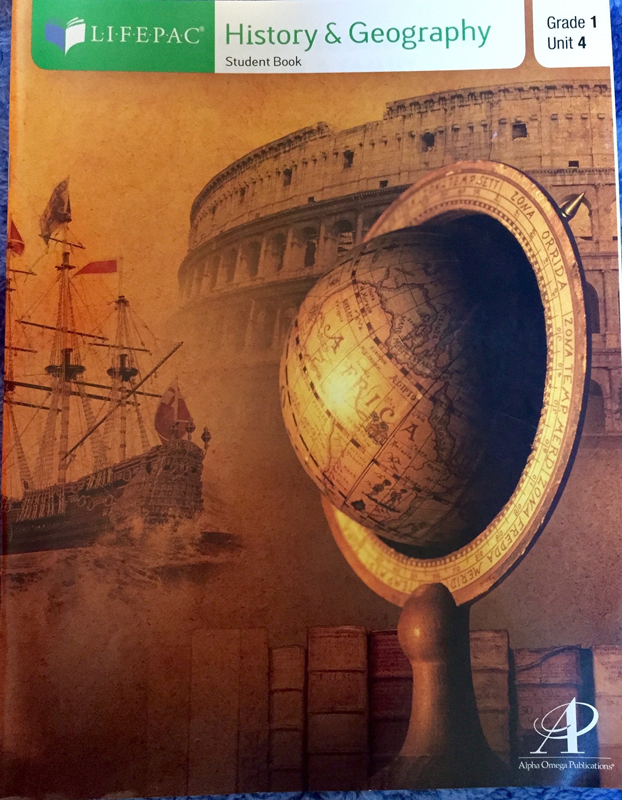 Alpha Omega Publications HIS 0109 I Live In The World,Used