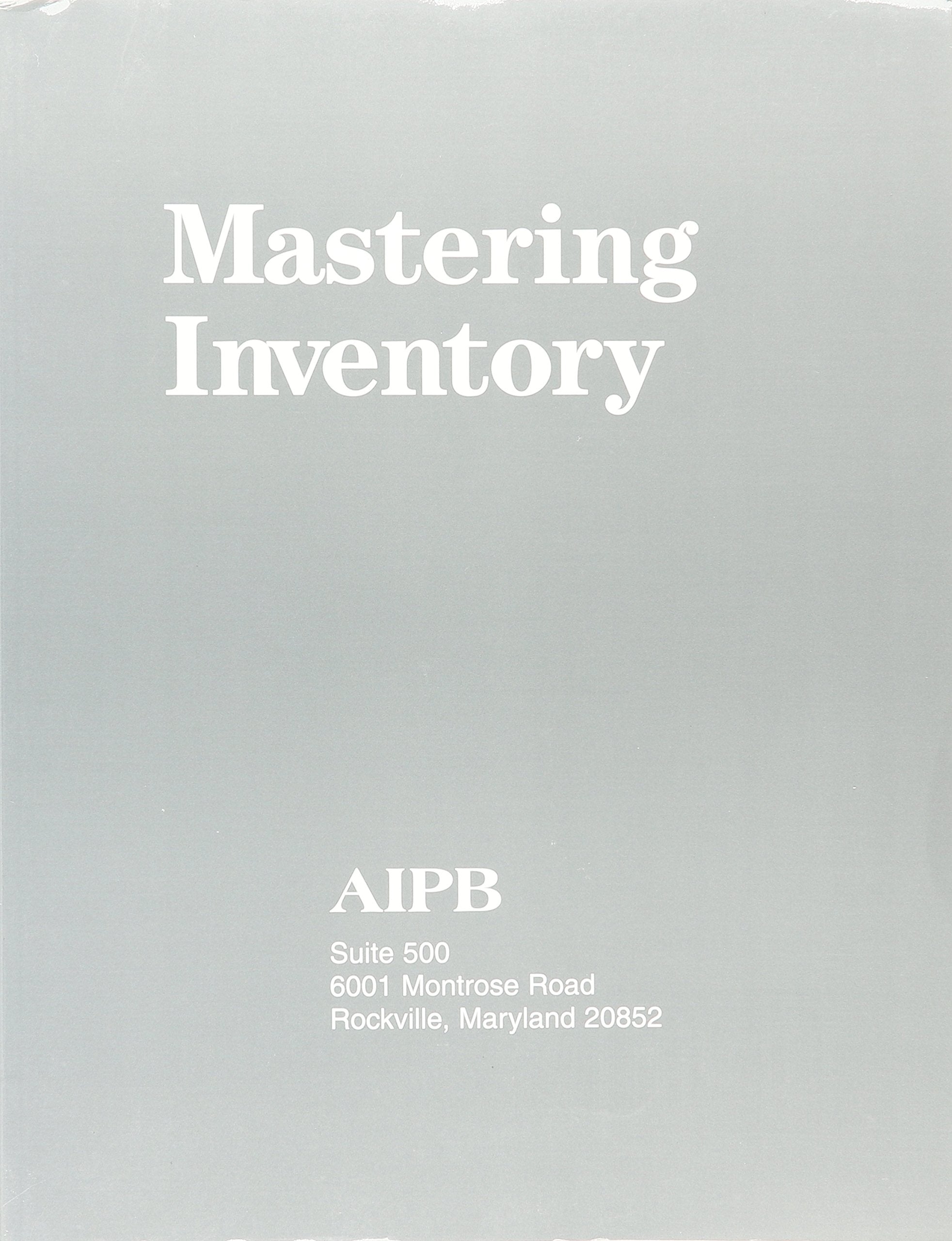 Mastering Inventory (Professional Bookkeeping Certification),Used